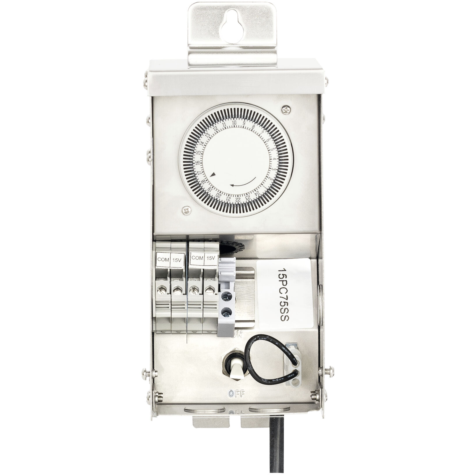 Pro Contractor Series 120 AC Stainless Steel Landscape 12V Transformer